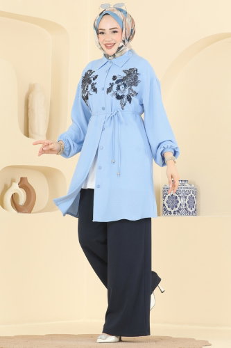S.L.K. - Combined 2829SLK540 Baby Blue & Navy Blue