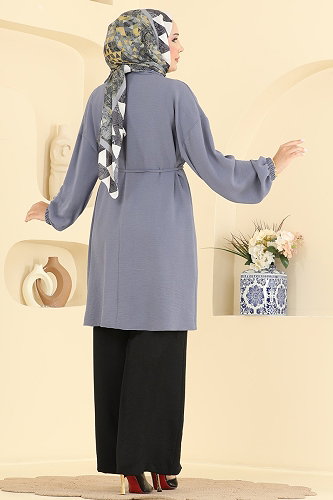 moda selvim Combined 2829SLK540 Gray & Black - Thumbnail