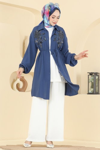 S.L.K. - Combined 2829SLK540 Indigo&Ecru