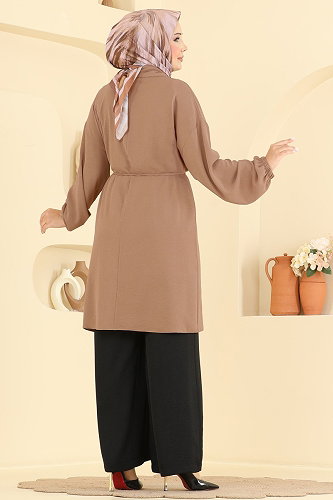 moda selvim Combined 2829SLK540 Latte & Black - Thumbnail
