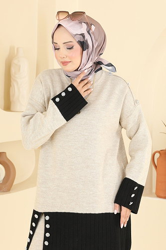 moda selvim Combined 2836AYD574 Stone - Thumbnail
