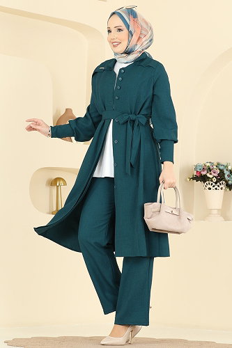 moda selvim طقم بترولي 2836SLK540 - Thumbnail