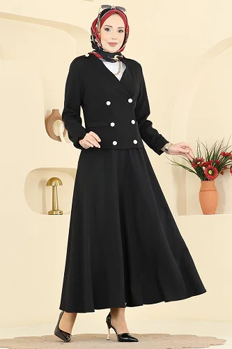 moda selvim Combined 2837SLK540 Black - Thumbnail