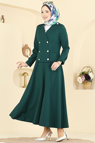 moda selvim طقم بترولي 2837SLK540 - Thumbnail