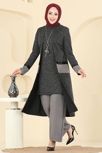 moda selvim Combined 2838ASMK1074 Black - Thumbnail