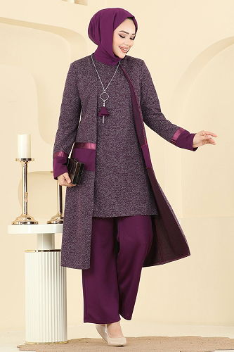 moda selvim طقم توتي 2838ASMK1074 - Thumbnail