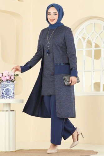 A.S.M.K. - Combined 2838ASMK1074 Navy Blue