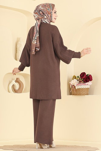 moda selvim Combined 2839AYD574 Brown - Thumbnail