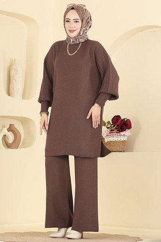 moda selvim Combined 2839AYD574 Brown - Thumbnail