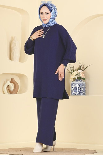 moda selvim Combined 2839AYD574 Navy Blue - Thumbnail