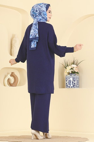 moda selvim Combined 2839AYD574 Navy Blue - Thumbnail