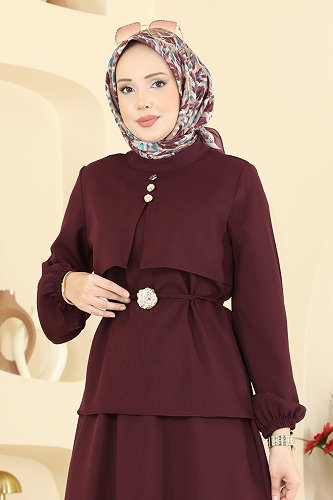 moda selvim طقم توتي 2839SLK540 - Thumbnail