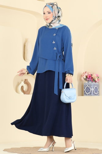 S.L.K. - Combined 2844SLK540 Indigo&Navy Blue