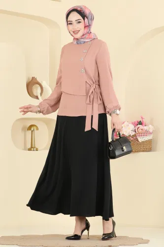 S.L.K. - Combined 2844SLK540 Rose Dried & Black