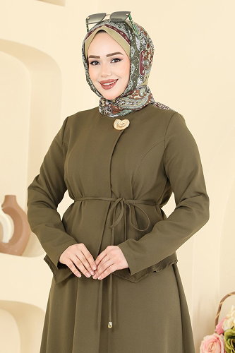 moda selvim Combined 2848SLK540 Khaki - Thumbnail