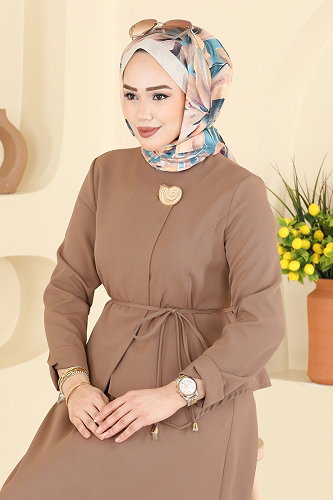 moda selvim طقم بيج 2848SLK540 - Thumbnail