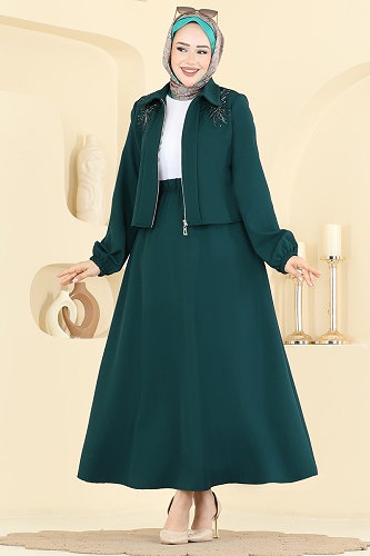 moda selvim طقم بترولي 2849SLK540 - Thumbnail