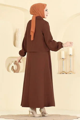 moda selvim Combined 2849SLK540 Tan - Thumbnail