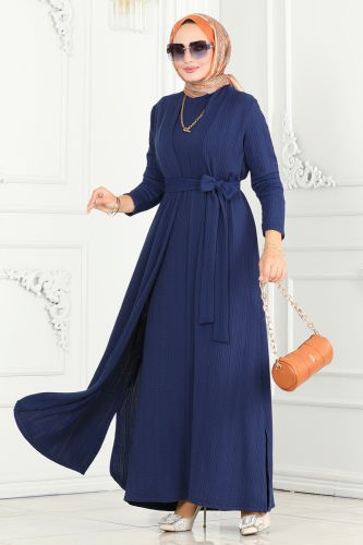 moda selvim Combined 284DVL817 Navy Blue - Thumbnail