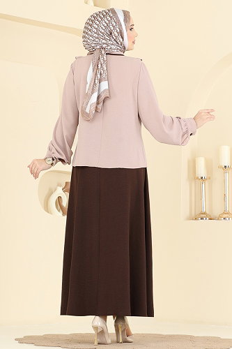 moda selvim Combined 2850SL432 Brown & Vision - Thumbnail