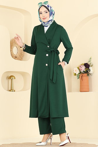 moda selvim Combined 2853SL432 Emerald - Thumbnail