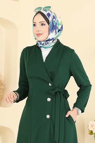 moda selvim طقم زيتي 2853SL432 - Thumbnail