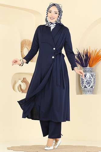 moda selvim Combined 2853SL432 Navy Blue - Thumbnail