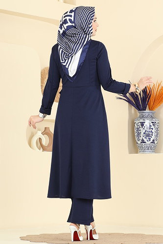 moda selvim Combined 2853SL432 Navy Blue - Thumbnail