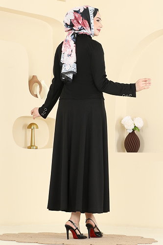 moda selvim Combined 2857SL432 Black - Thumbnail