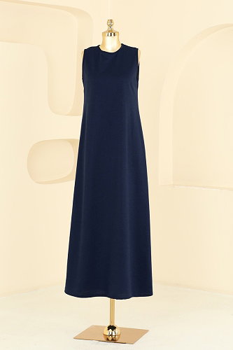 moda selvim Combined 2858SL432 Mint&Navy Blue - Thumbnail