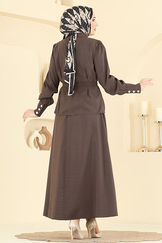 moda selvim Combined 2860SLK540 Brown - Thumbnail