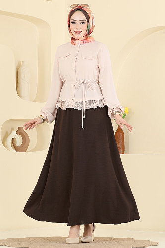 moda selvim Combined 2861SLK540 Vision&Brown - Thumbnail