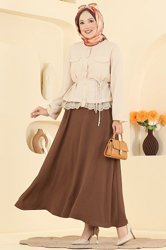 moda selvim Combined 2861SLK540 Vision&Brown - Thumbnail