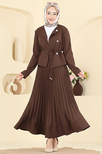 moda selvim Combined 2865SL432 Brown - Thumbnail