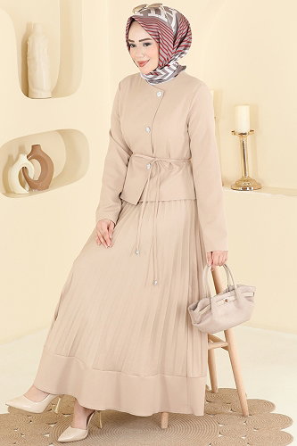 moda selvim Combined 2865SL432 Cream - Thumbnail