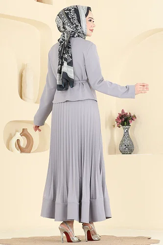 moda selvim Combined 2865SL432 Gray - Thumbnail