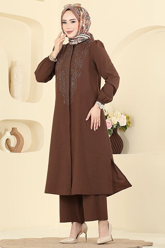 moda selvim Combined 2866SL432 Brown - Thumbnail