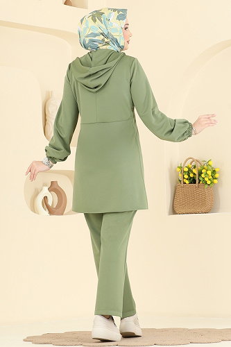moda selvim Combined 2869SLK540 Almond Green - Thumbnail