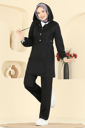 moda selvim Combined 2869SLK540 Black - Thumbnail