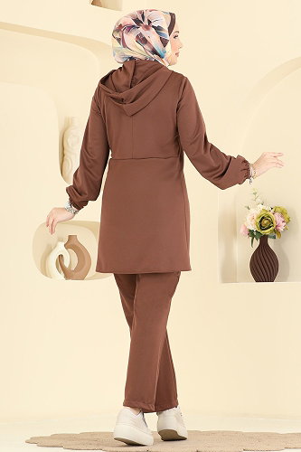 moda selvim Combined 2869SLK540 Brown - Thumbnail