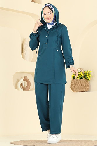 moda selvim طقم بترولي 2869SLK540 - Thumbnail