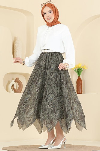 moda selvim Combined 2871SLK540 Khaki - Thumbnail