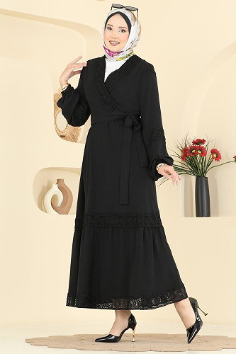 moda selvim طقم أسود 2880SLK540 - Thumbnail