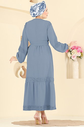 moda selvim طقم أزرق 2880SLK540 - Thumbnail