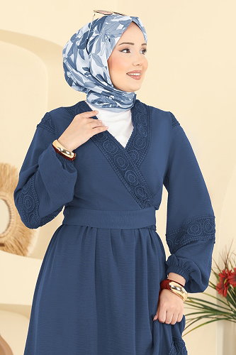 moda selvim طقم ازرق 2880SLK540 - Thumbnail