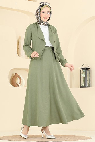 moda selvim Combined 2881SL432 Almond Green - Thumbnail