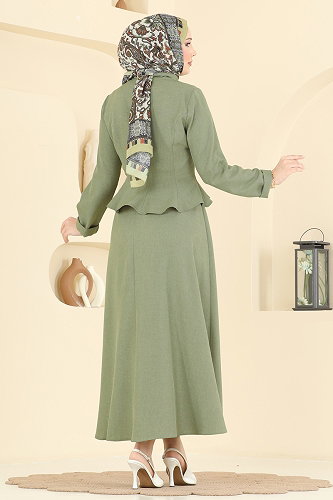 moda selvim Combined 2881SL432 Almond Green - Thumbnail