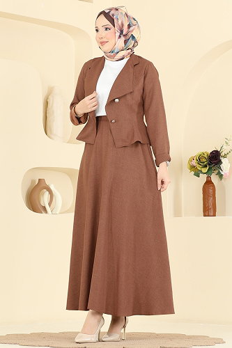 moda selvim Combined 2881SL432 Light Brown - Thumbnail