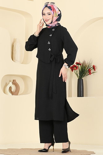 moda selvim Combined 2883SLK540 Black - Thumbnail