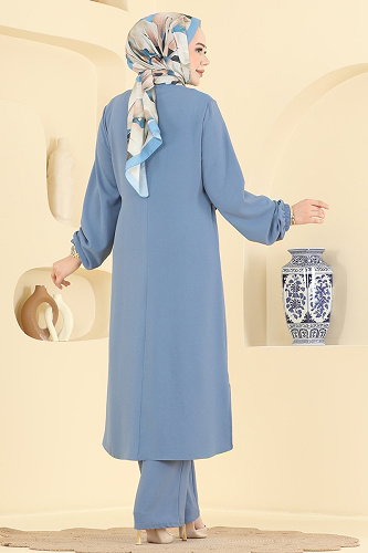 moda selvim Combined 2883SLK540 Blue - Thumbnail